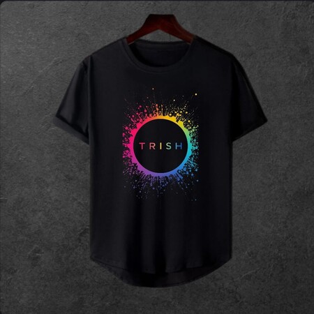 Oversize Modern Boy Pamuklu EtekKısmıOval T-shirt08